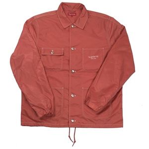 Supreme Salmon Chore Work Coat Sz M